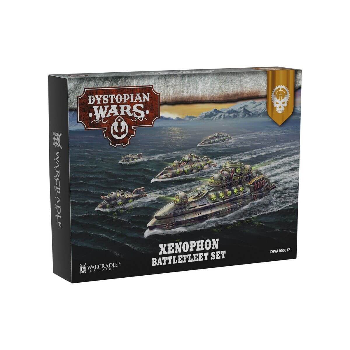 Dystopian Wars: Xenophon Battlefleet Set - The Ork Forge