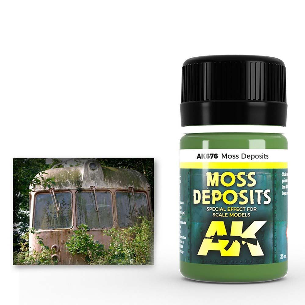 Weathering: Moss Deposit