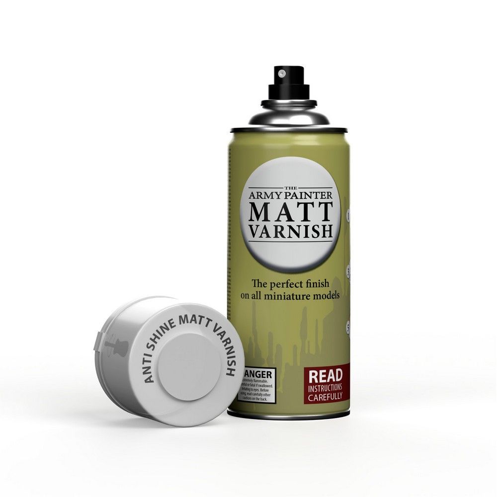 The Army Painter Base Primer: Anti-Shine, Matt Varnish