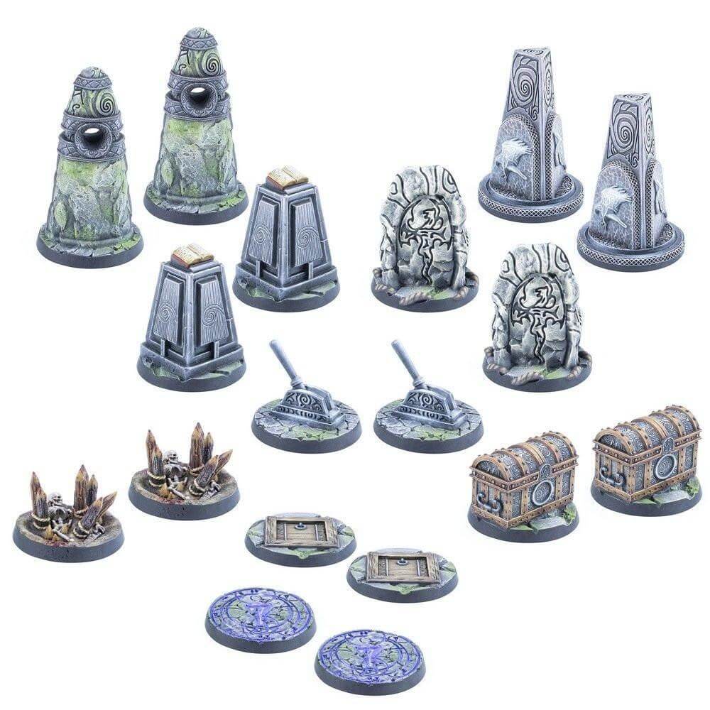 The Elder Scrolls: Call to Arms - Markers and Tokens Upgrade Set The Elder Scrolls: Call To Arms Modiphius