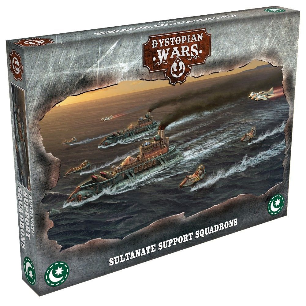 Dystopian Wars: Sultanate Support Squadrons - The Ork Forge