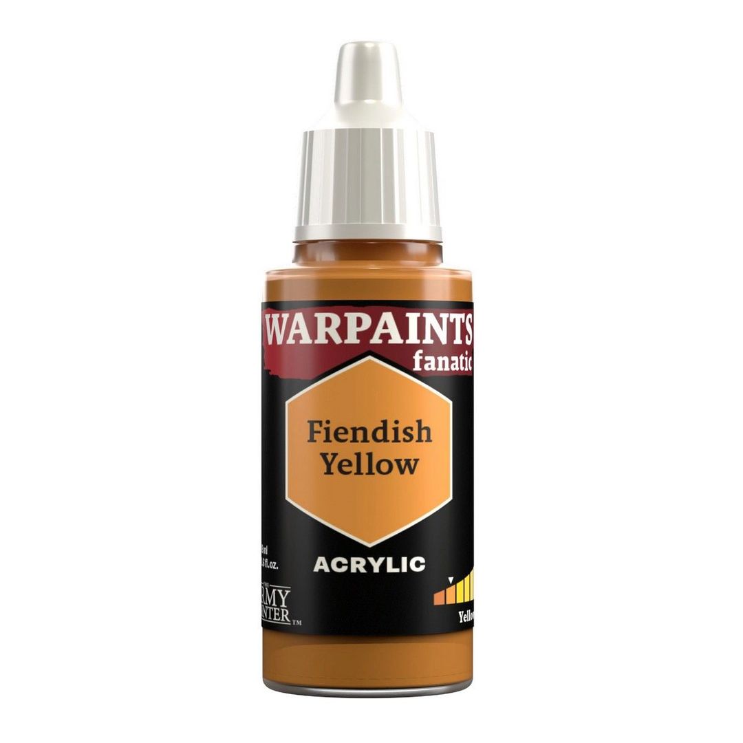 The Army Painter: Warpaints Fanatic: Fiendish Yellow - 18ml