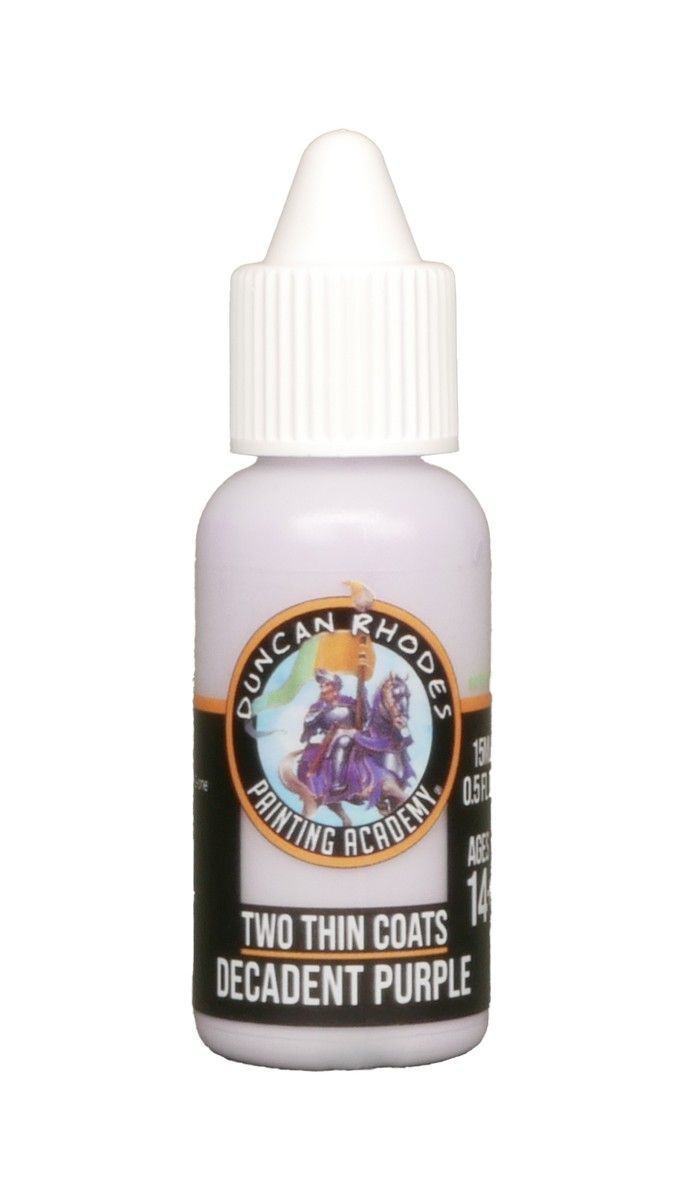 Two Thin Coats: Decadent Purple