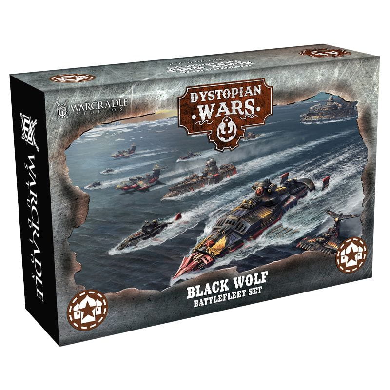 Dystopian Wars: Black Wolf Battlefleet Set - The Ork Forge