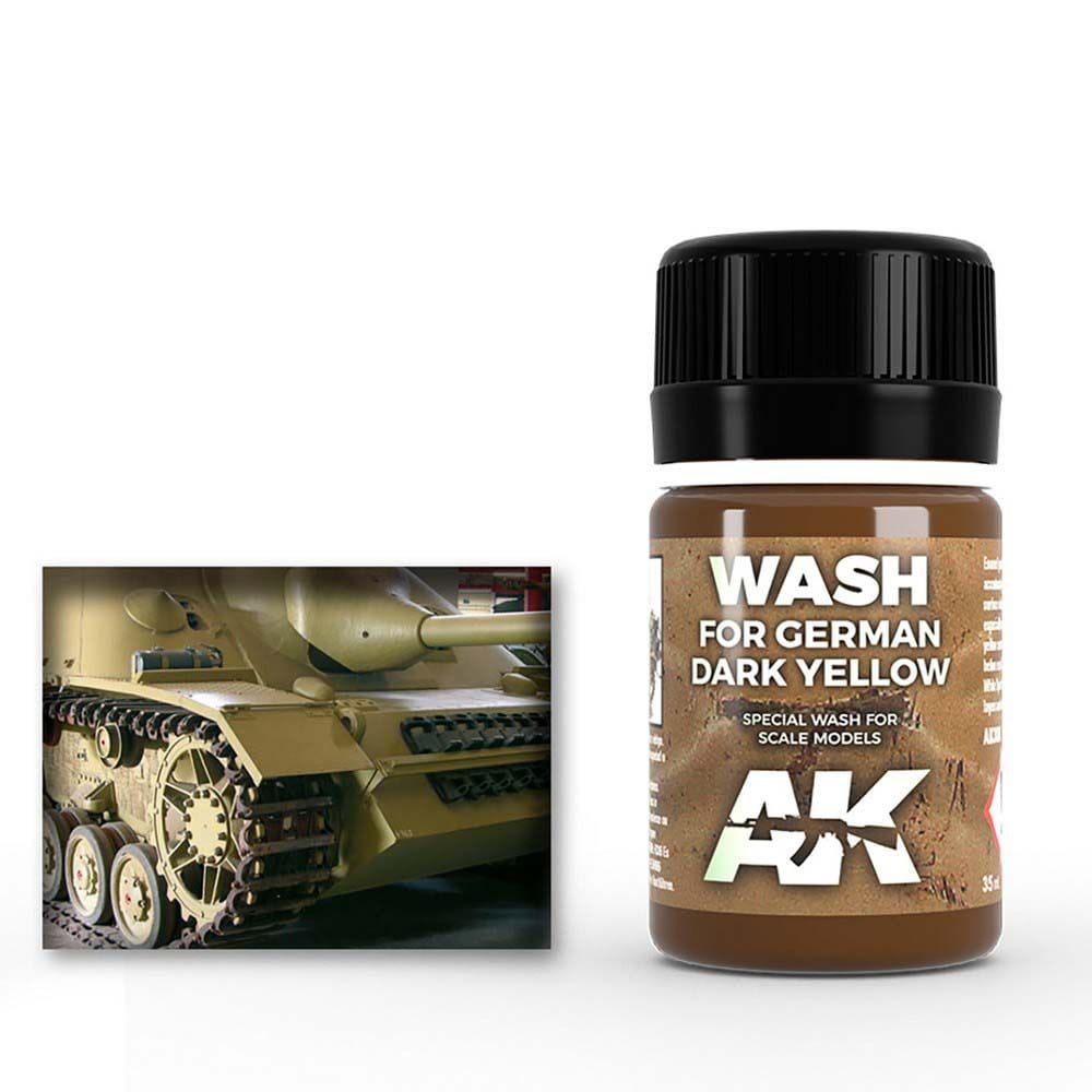 Weathering: Wash For Dark Yellow Vehicles