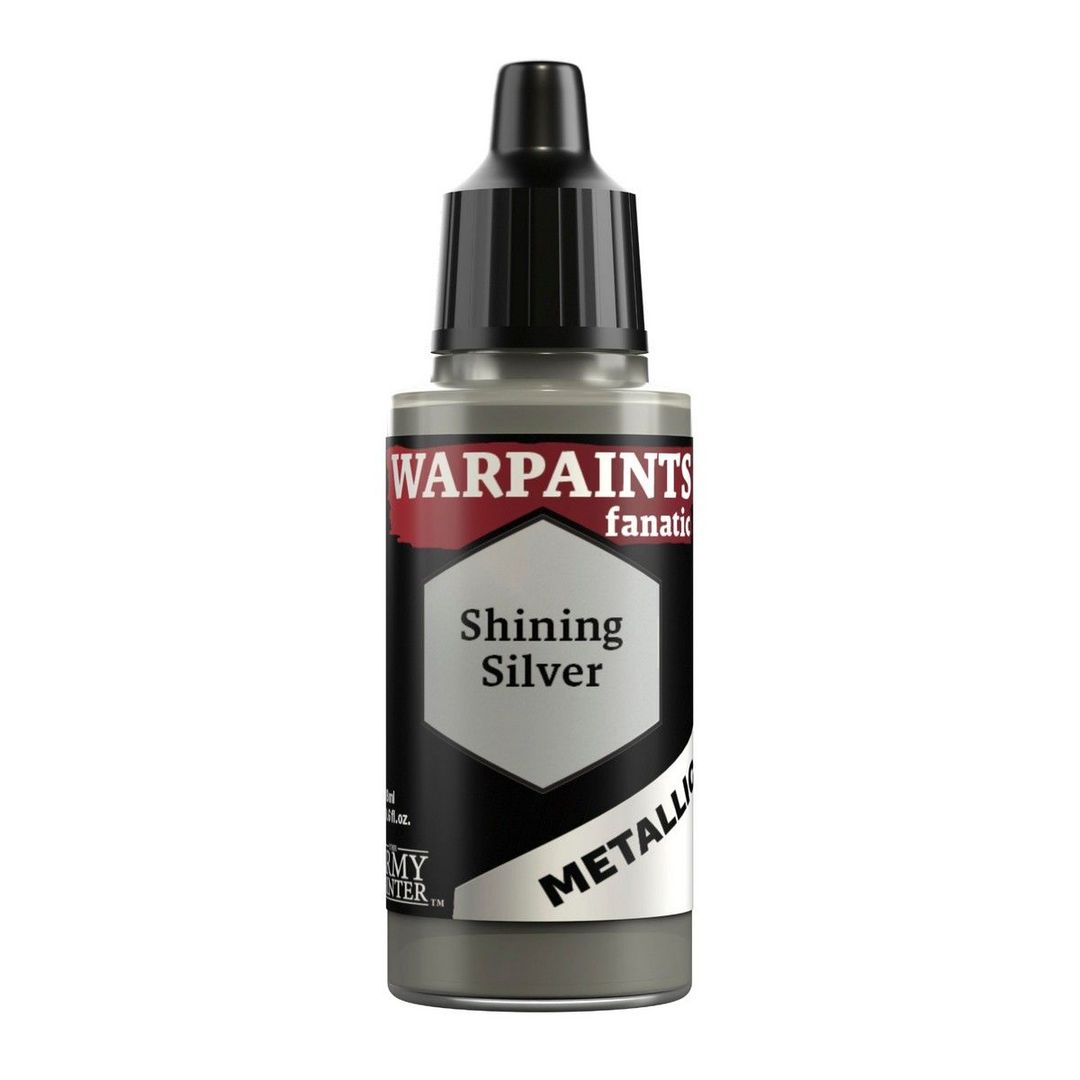 The Army Painter: Warpaints Fanatic Metallic: Shining Silver - 18ml