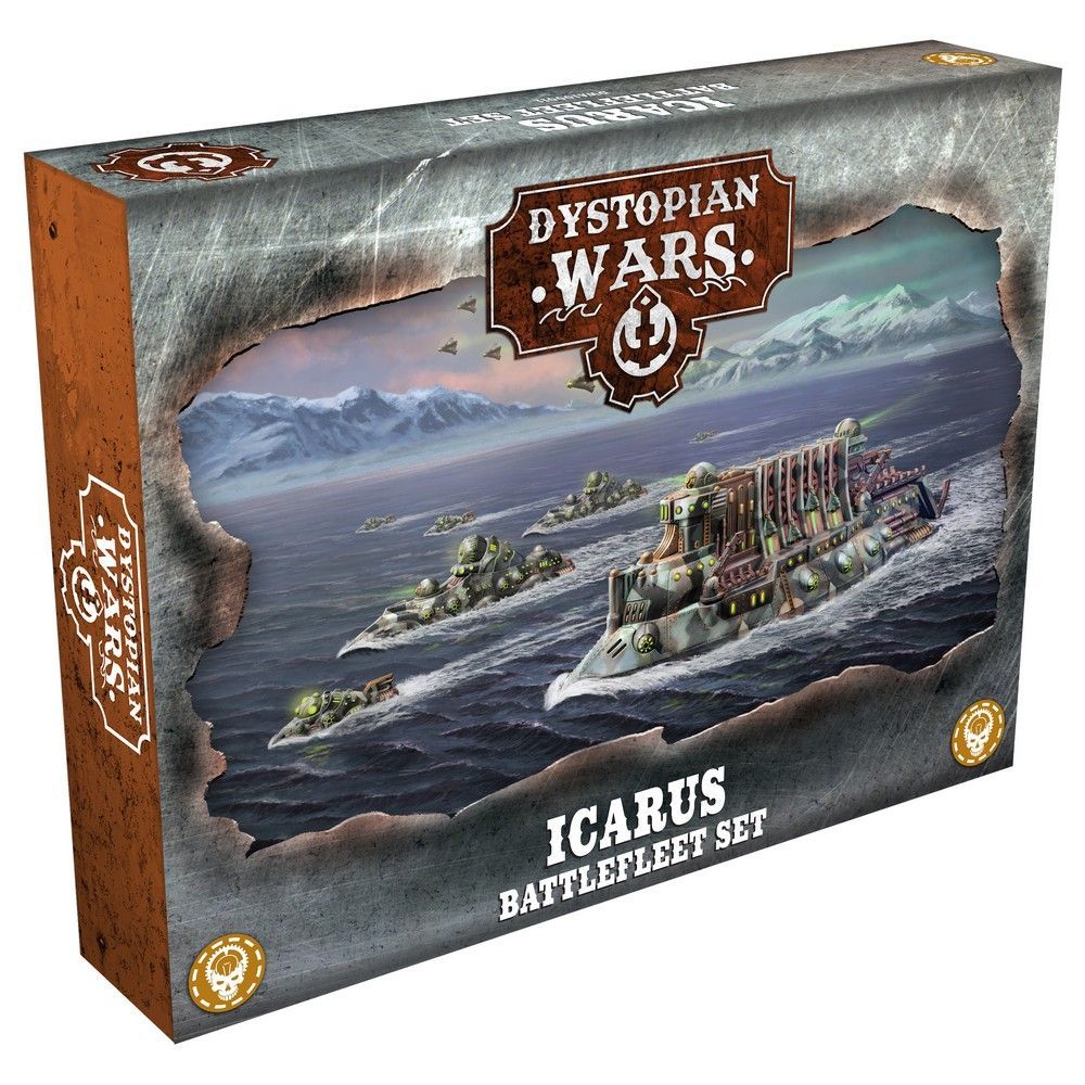 Dystopian Wars: Icarus Battlefleet Set - The Ork Forge