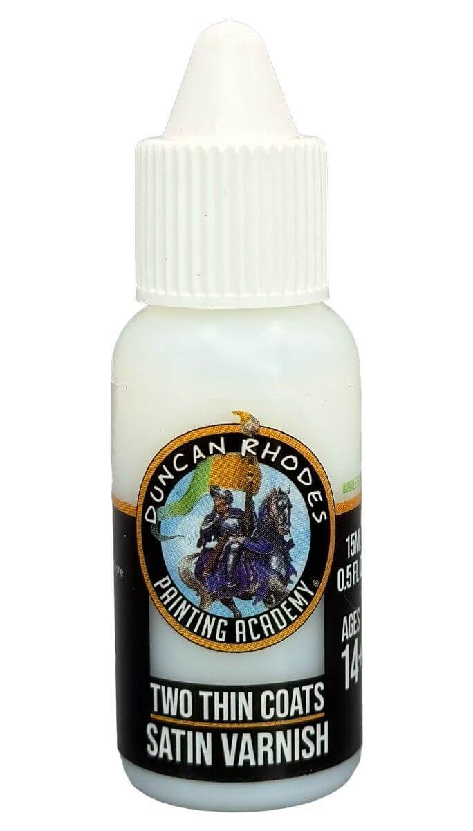 Two Thin Coats: Satin Varnish