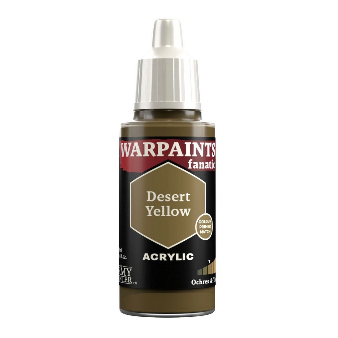 The Army Painter: Warpaints Fanatic: Desert Yellow - 18ml
