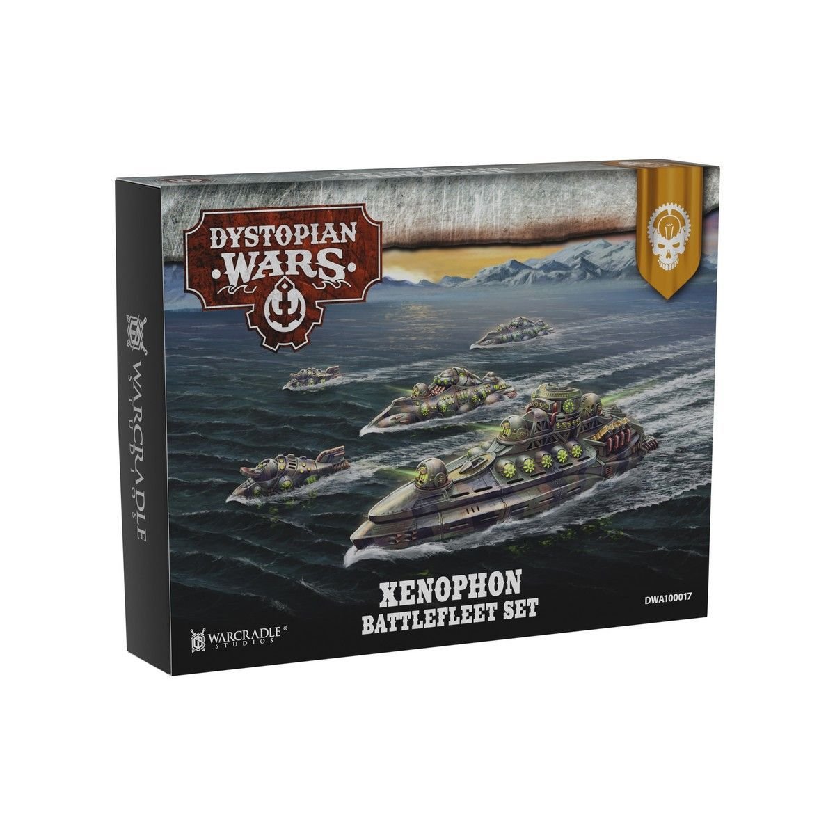Dystopian Wars: Xenophon Battlefleet Set - The Ork Forge