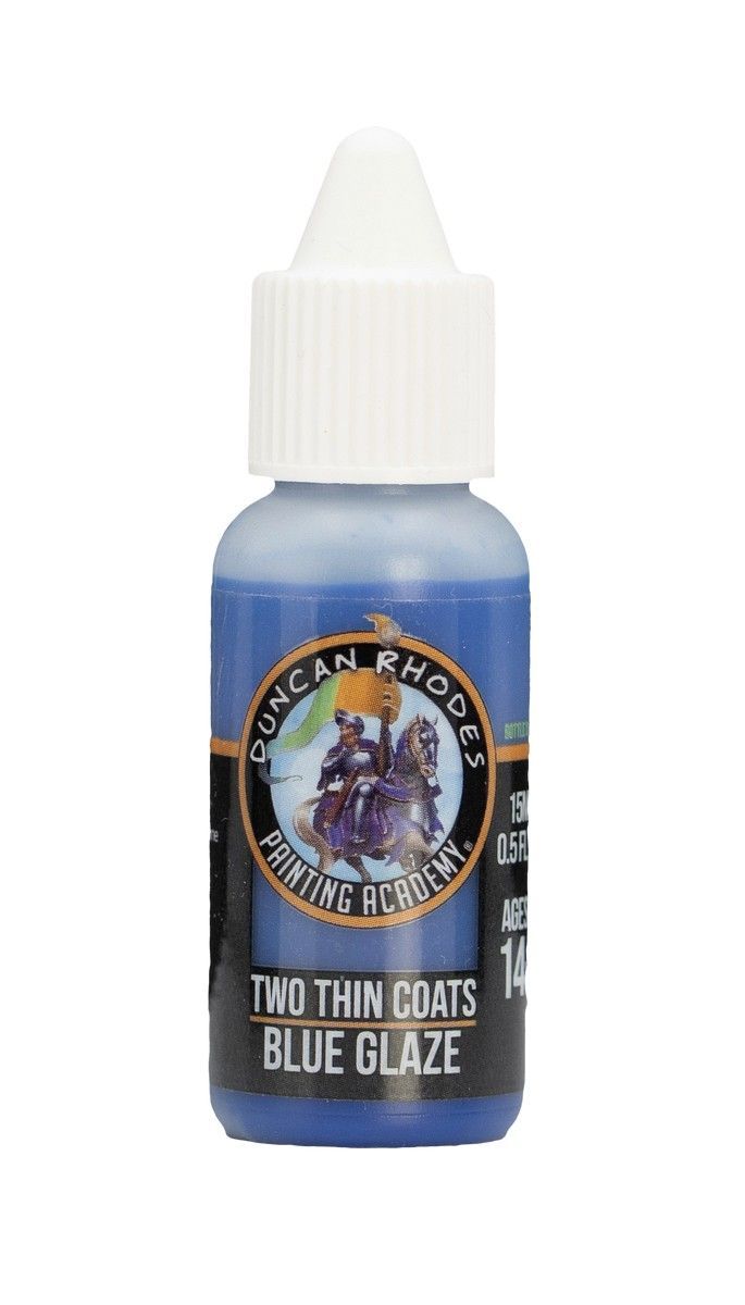 Two Thin Coats: Blue Glaze