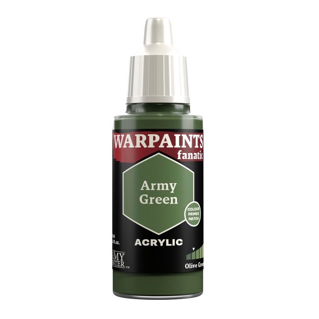 The Army Painter: Warpaints Fanatic: Army Green - 18ml