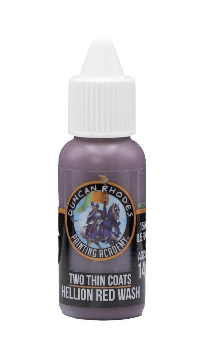 Two Thin Coats: Hellion Red Wash