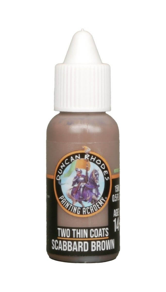 Two Thin Coats: Scabbard Brown