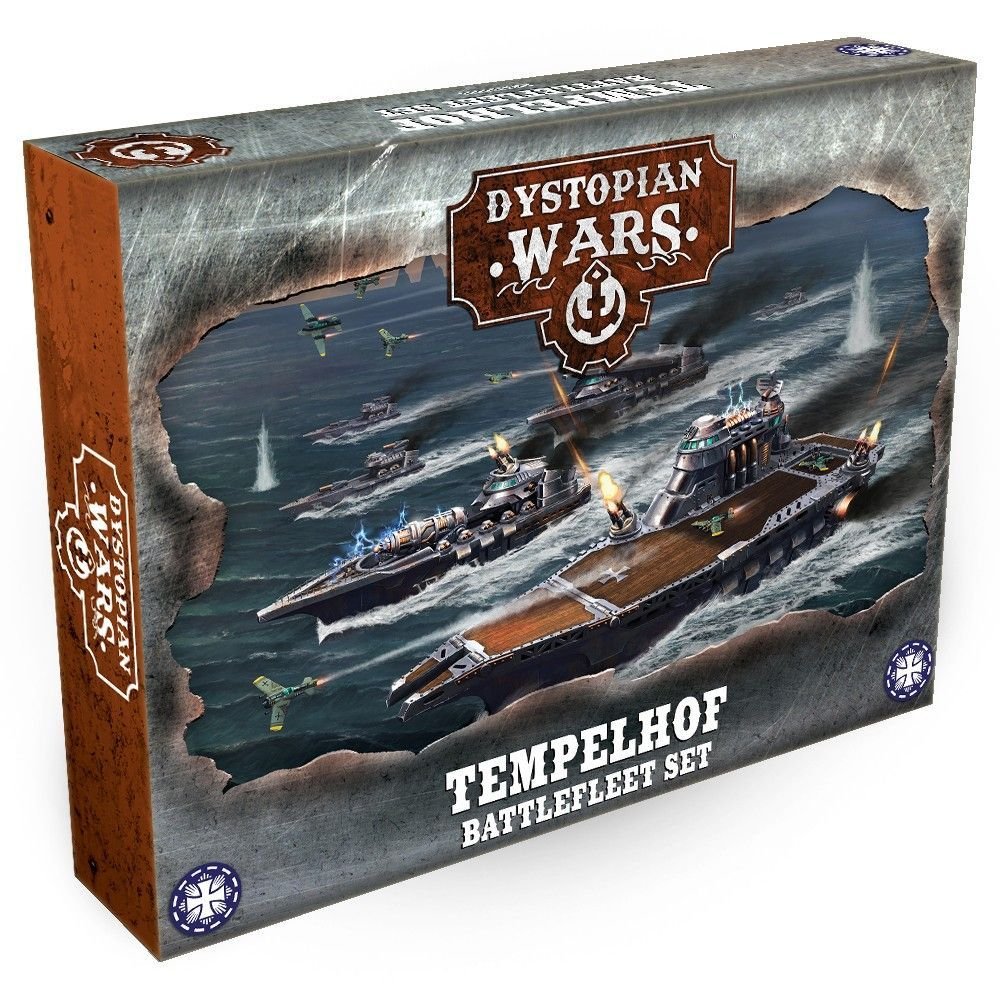 Dystopian Wars: Tempelhof Battlefleet Set - The Ork Forge