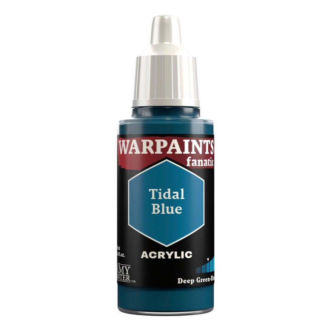 The Army Painter: Warpaints Fanatic: Tidal Blue - 18ml
