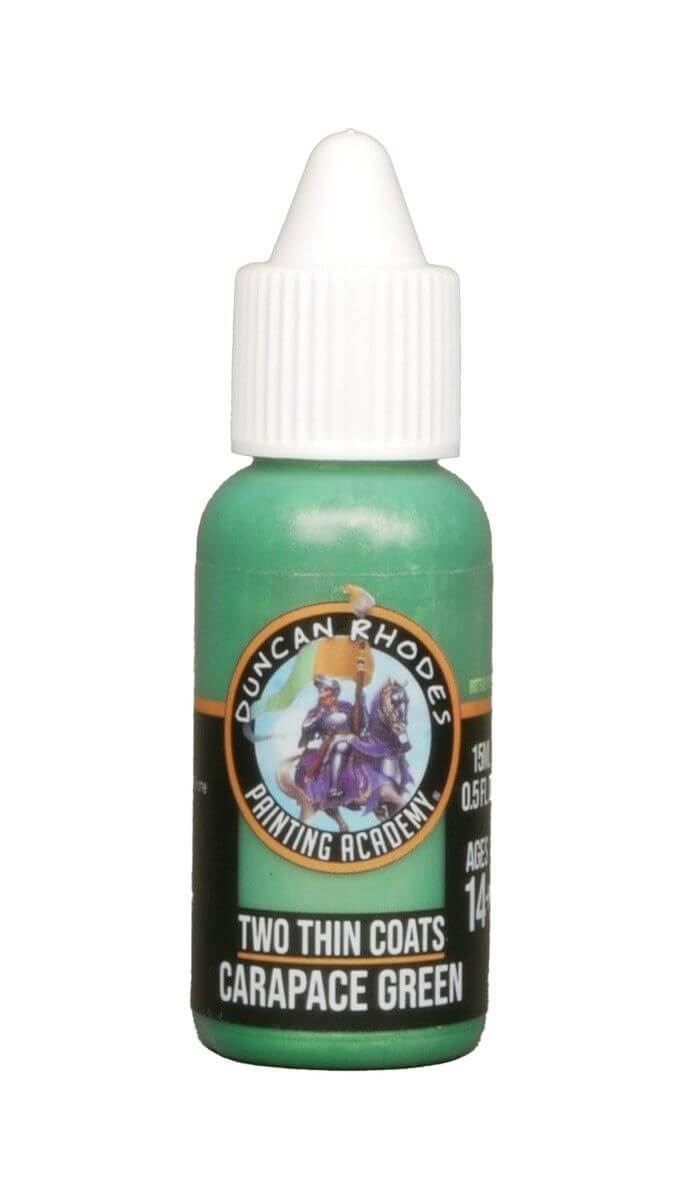 Two Thin Coats: Carapace Green