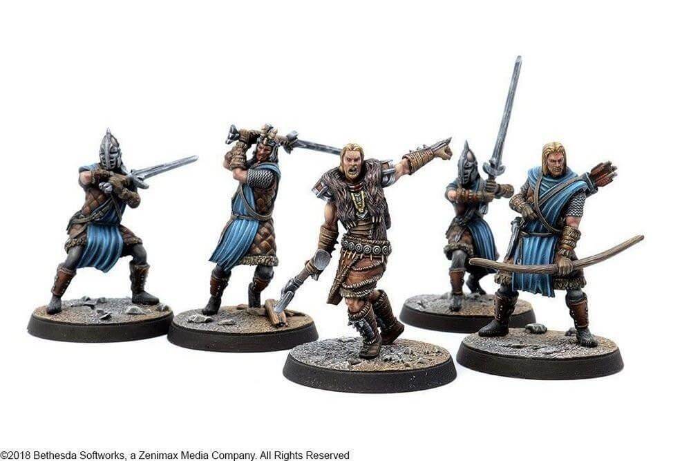 The Elder Scrolls: Call to Arms - Stormcloak Resin Faction Starter Set The Elder Scrolls: Call To Arms Modiphius