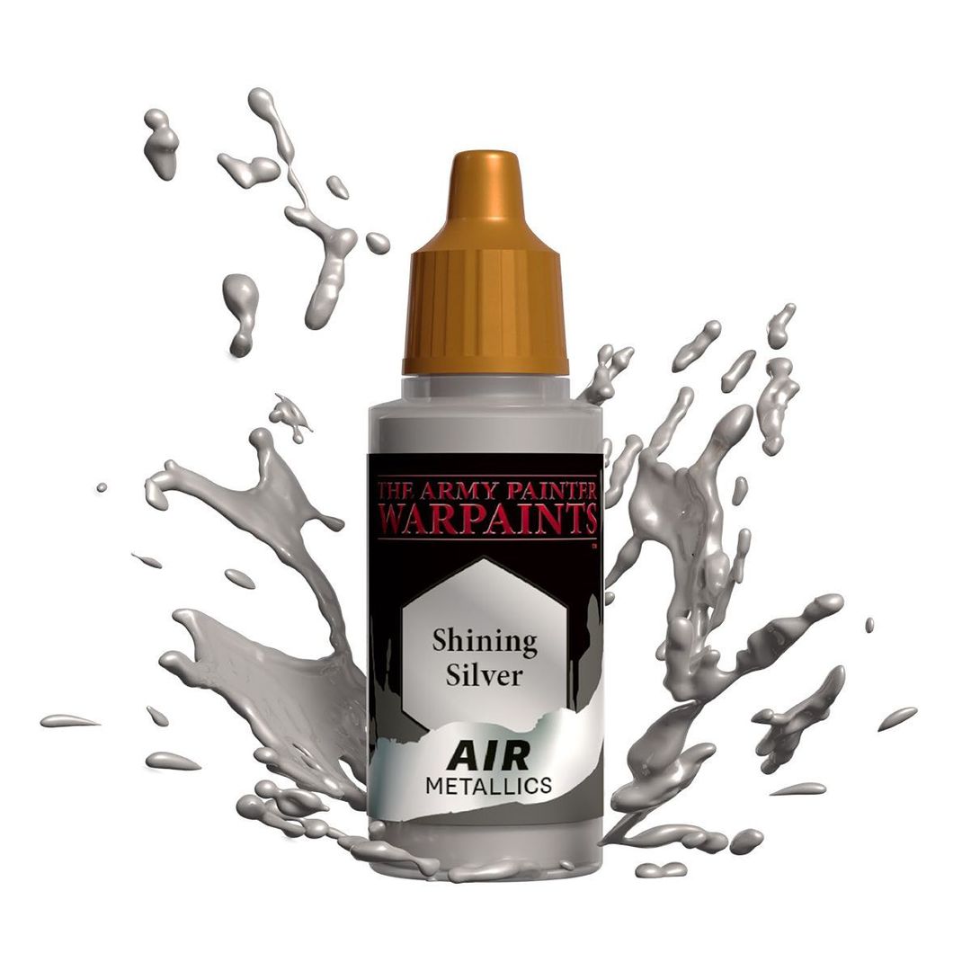 The Army Painter: Air Shining Silver - 18ml