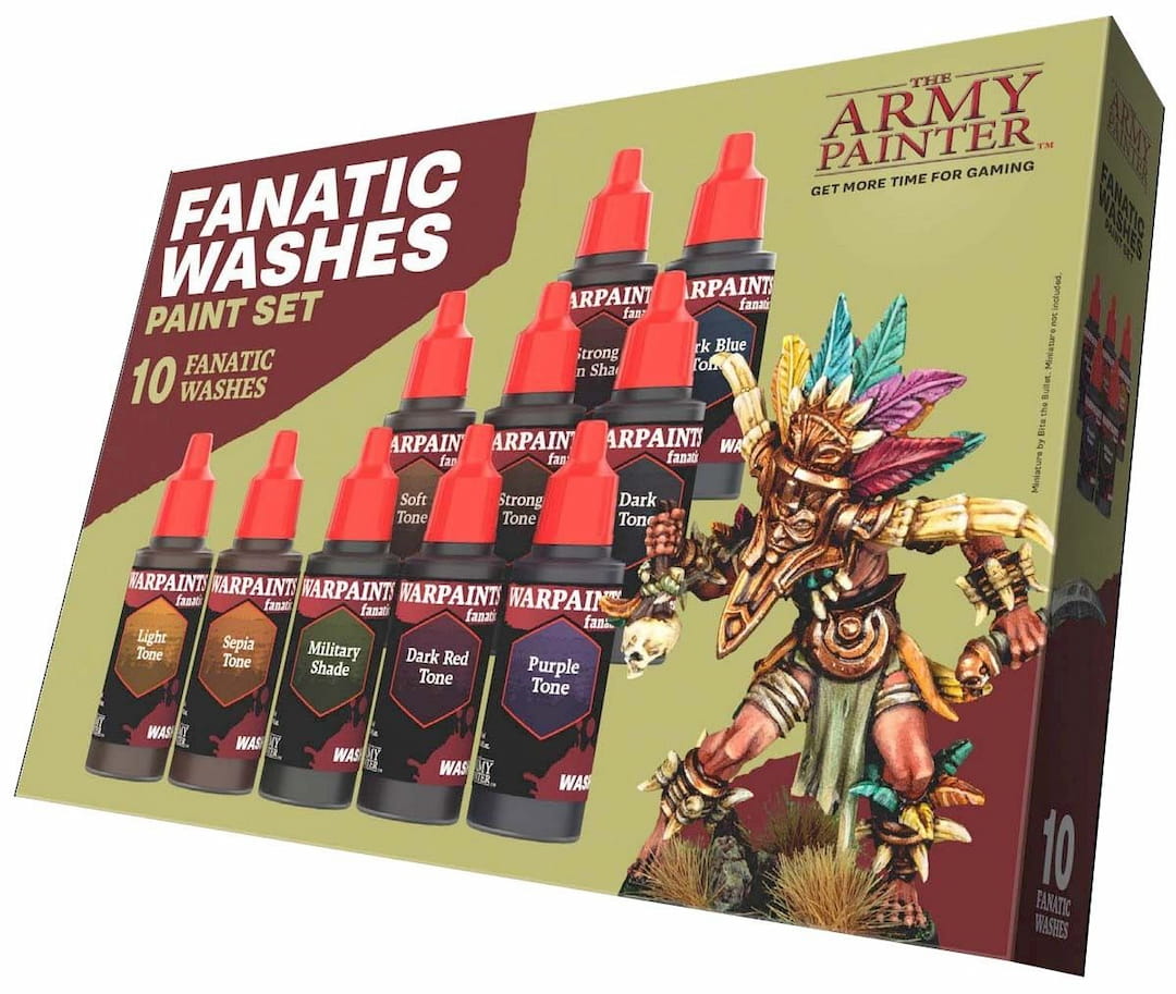 The Army Painter: Warpaints Fanatic Washes Paint Set