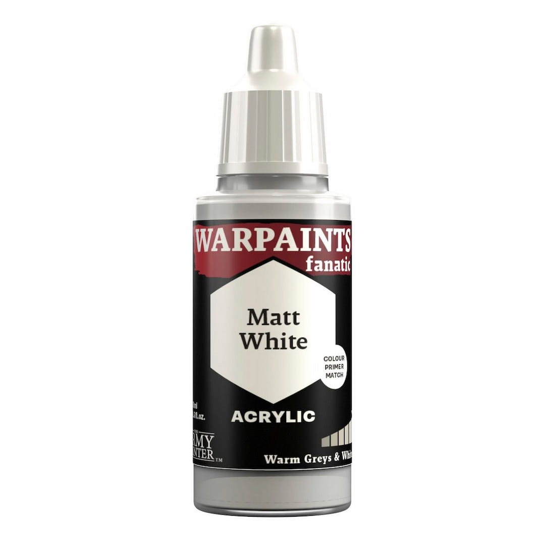 The Army Painter: Warpaints Fanatic: Matt White - 18ml