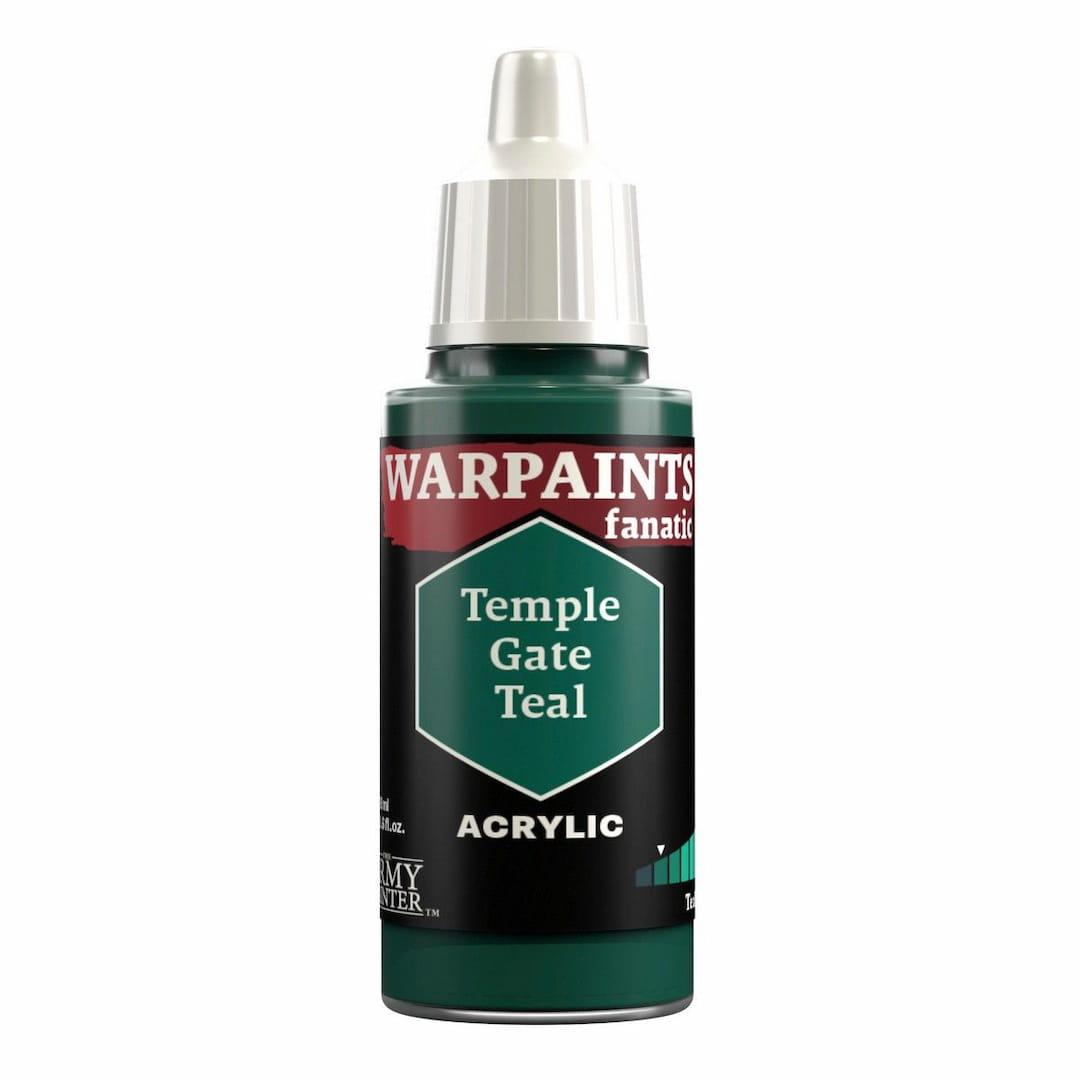 The Army Painter: Warpaints Fanatic: Temple Gate Teal - 18ml