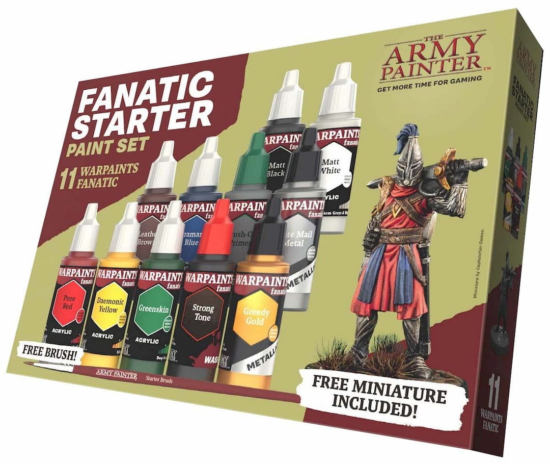 The Army Painter: Warpaints Fanatic Starter Set