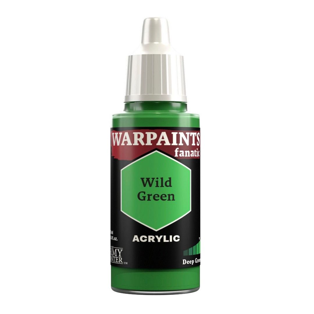 The Army Painter: Warpaints Fanatic: Wild Green - 18ml