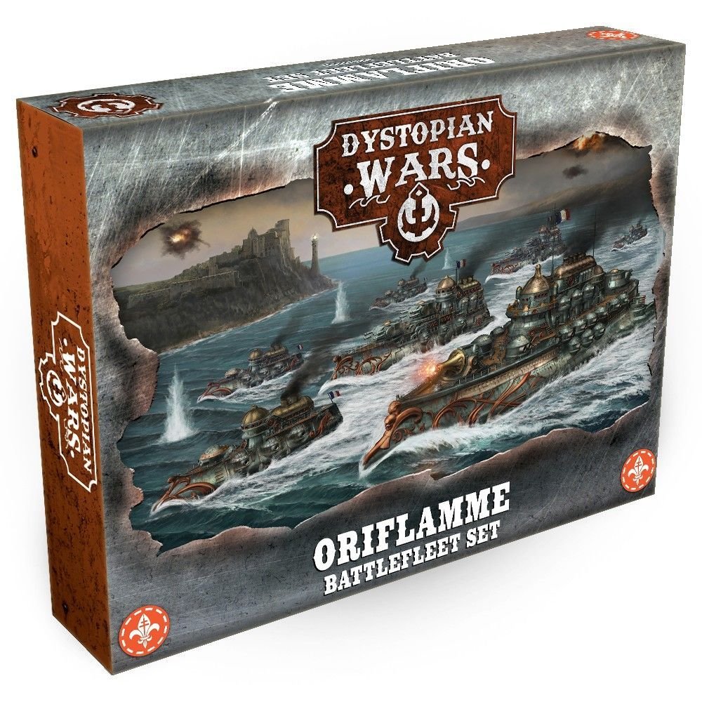 Dystopian Wars: Oriflamme Battlefleet Set - The Ork Forge