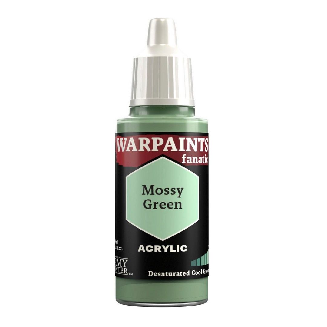 The Army Painter: Warpaints Fanatic: Mossy Green - 18ml