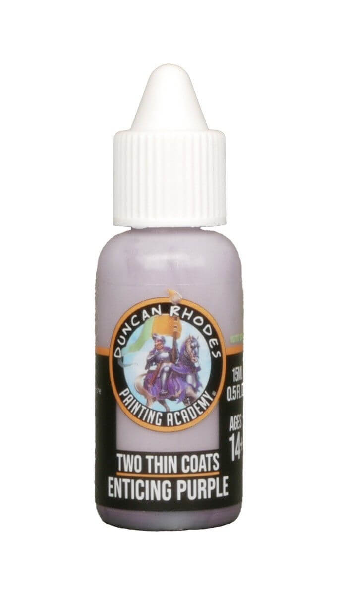 Two Thin Coats: Enticing Purple