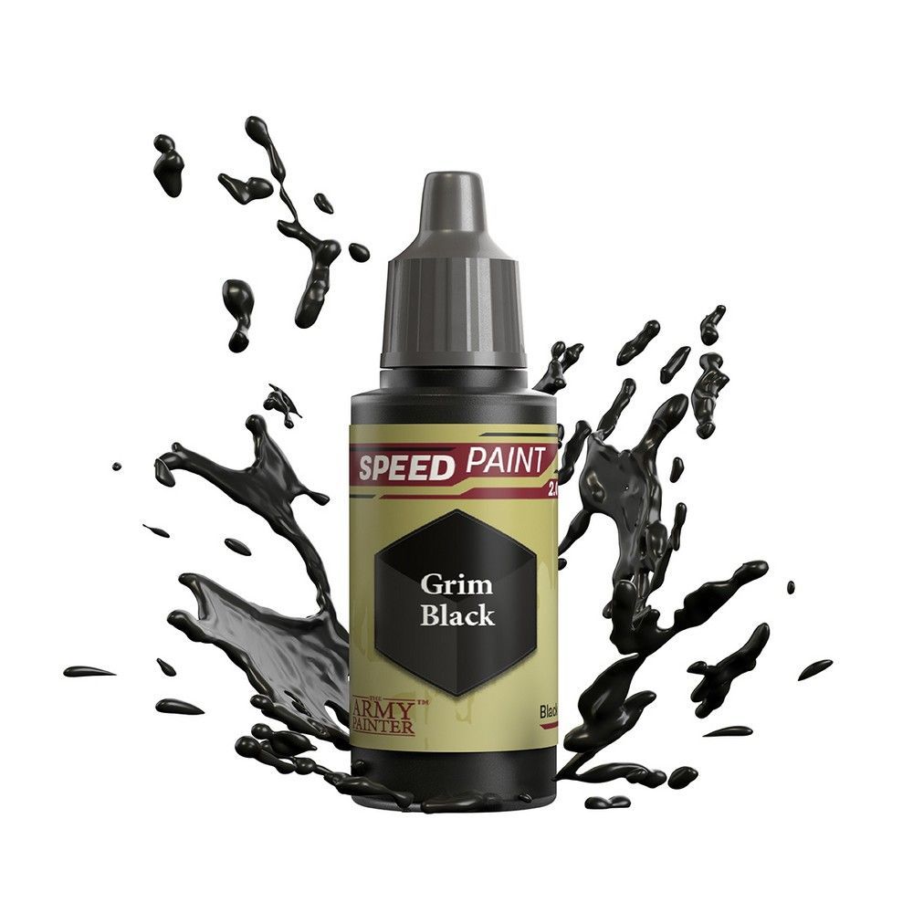 The Army Painter Speedpaint Grim Black - 18ml