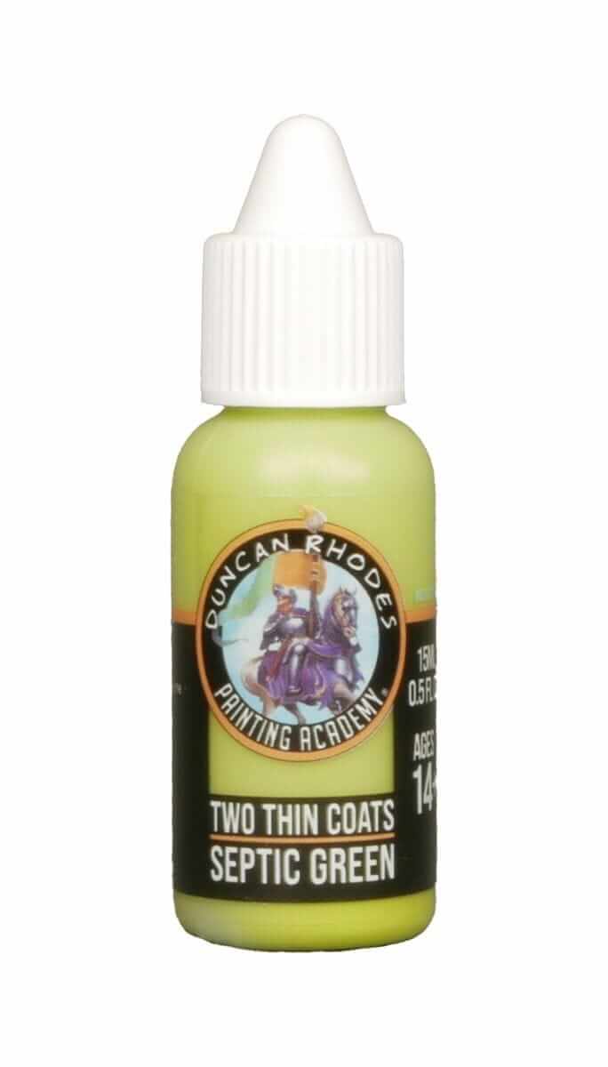 Two Thin Coats: Septic Green
