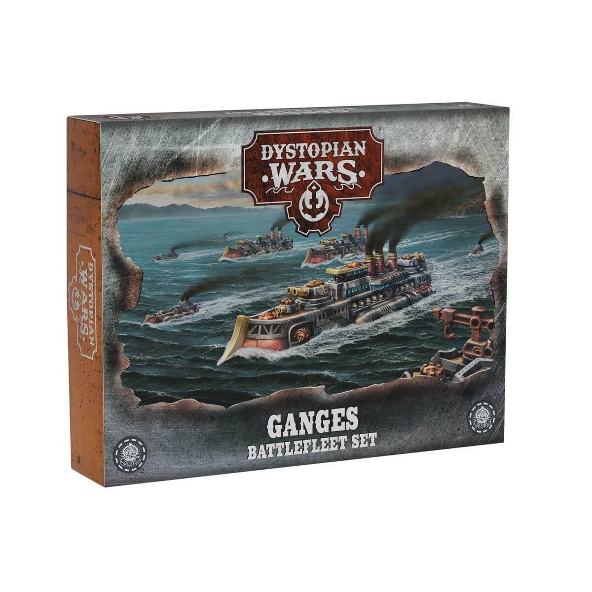 Dystopian Wars: Ganges Battlefleet Set - The Ork Forge