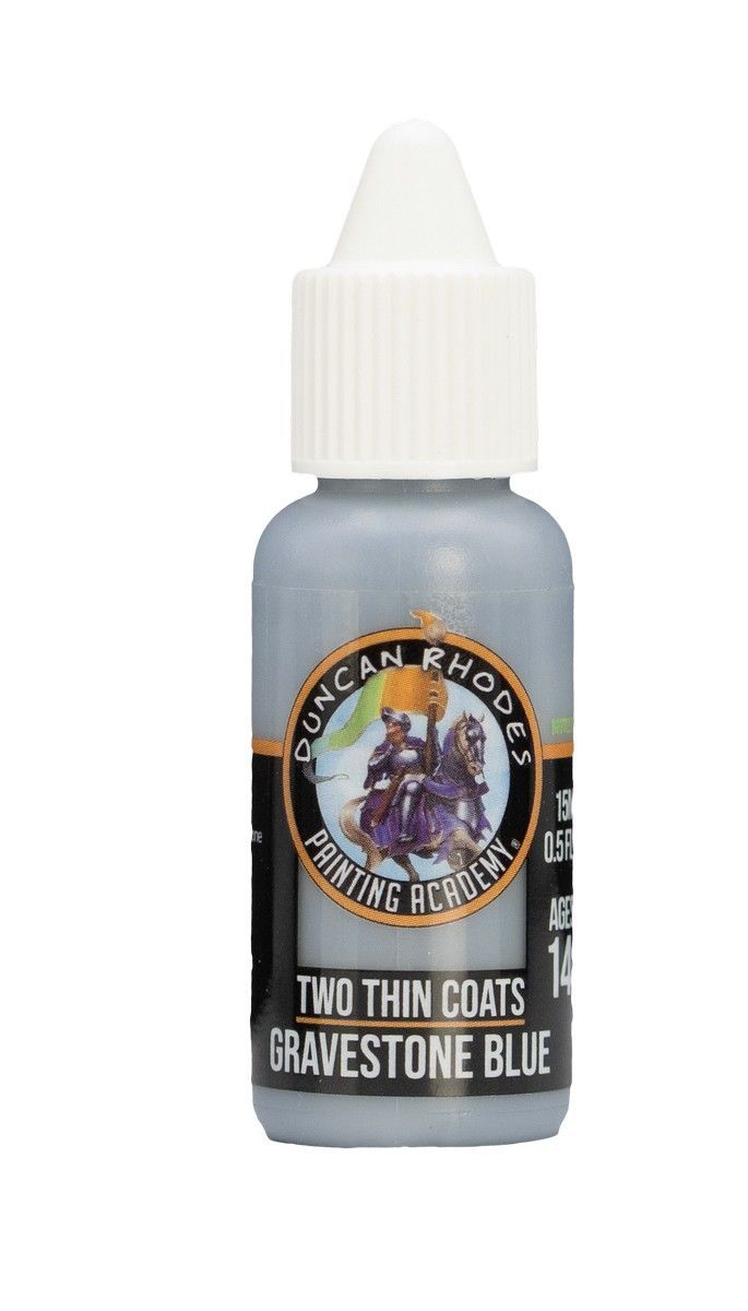 Two Thin Coats: Gravestone Blue