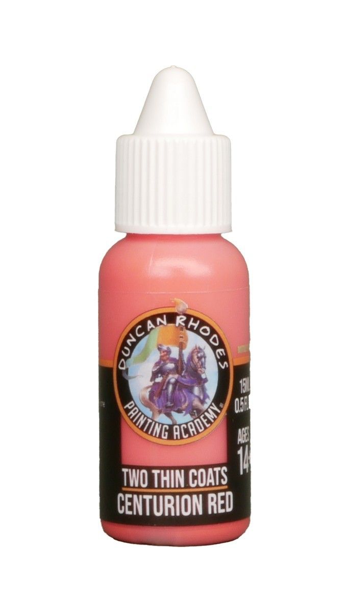 Two Thin Coats: Centurion Red