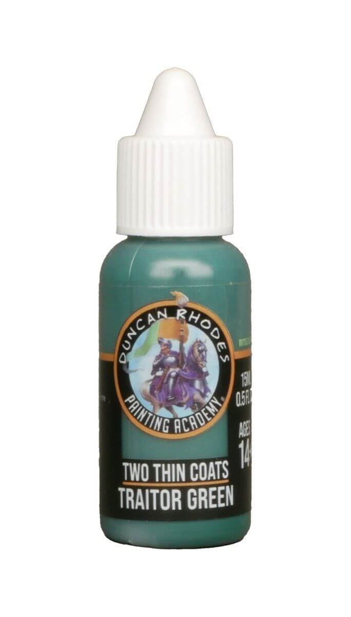 Two Thin Coats: Traitor Green