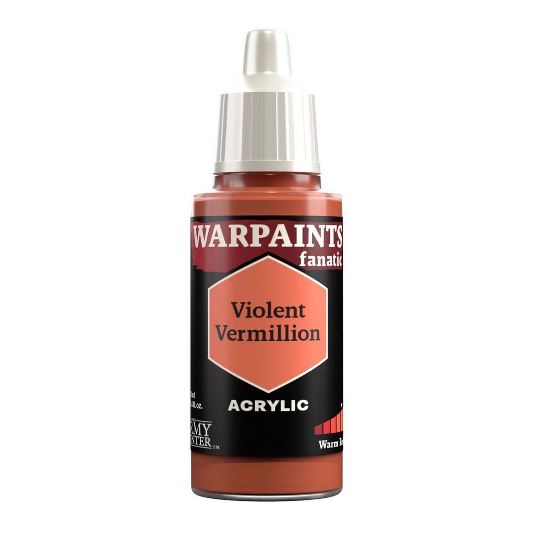 The Army Painter: Warpaints Fanatic: Violent Vermilion - 18ml