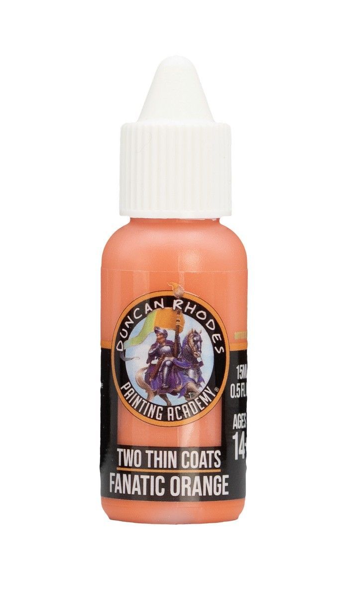 Two Thin Coats: Fanatic Orange