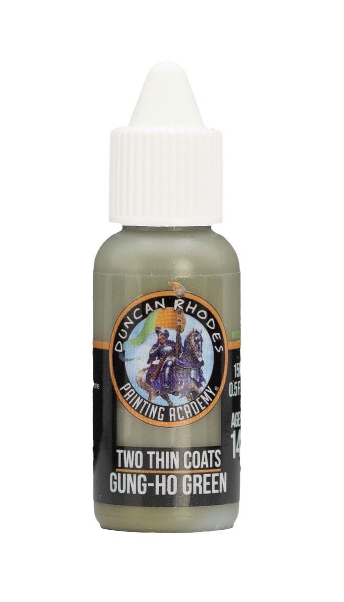 Two Thin Coats: Gung-ho Green