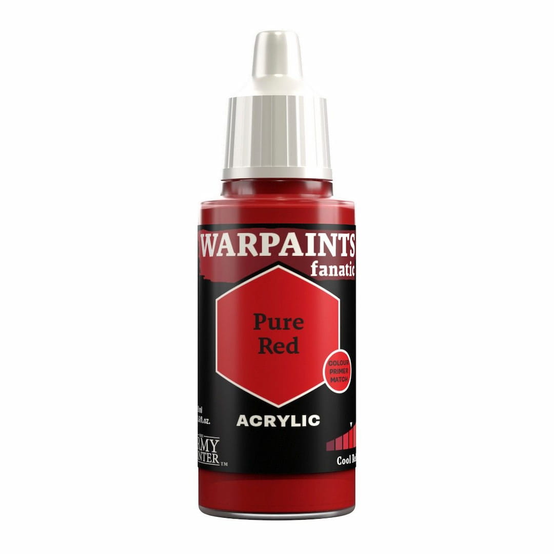 The Army Painter: Warpaints Fanatic: Pure Red - 18ml
