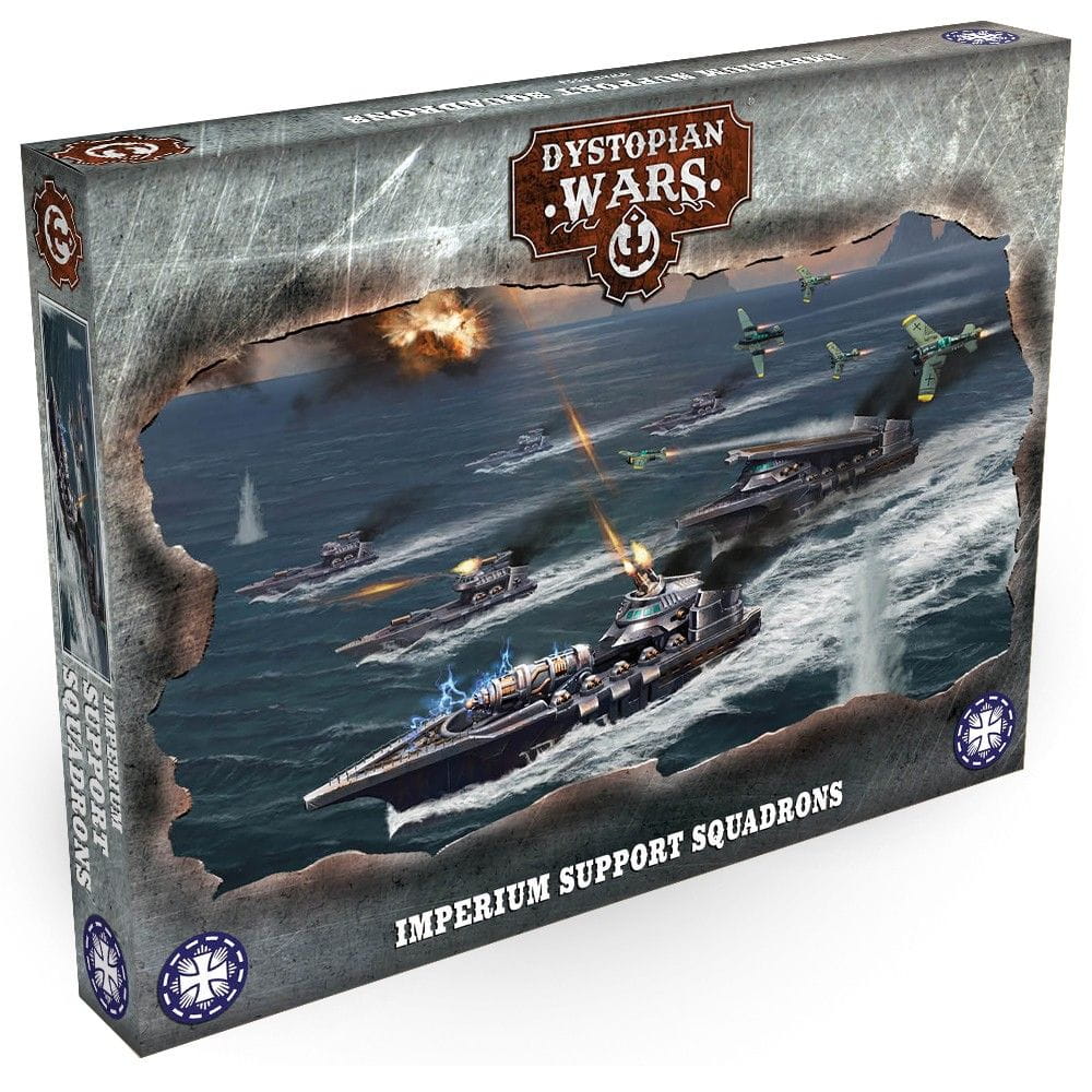 Dystopian Wars: Imperium Support Squadrons - The Ork Forge