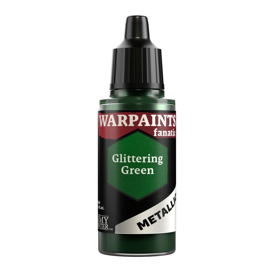 The Army Painter: Warpaints Fanatic Metallic: Glittering Green - 18ml
