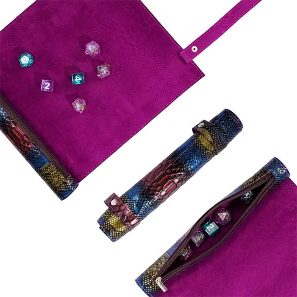 Scroll of Legend | Vegan Leather Dice Mat - The Ork Forge