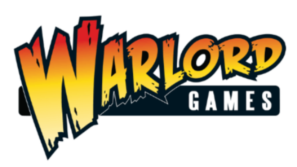 Warlord Games logo with colorful text 