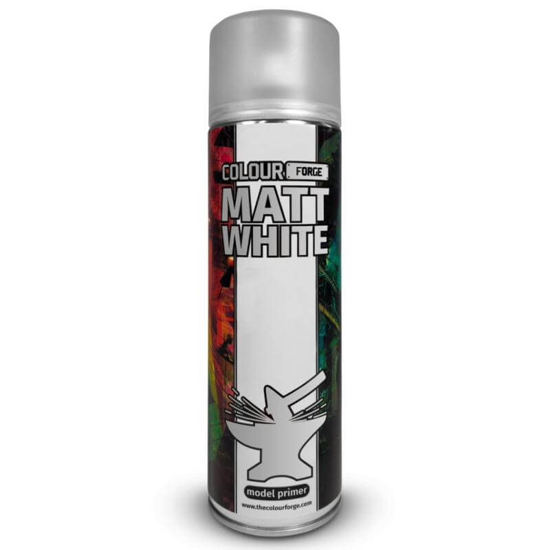 The Colour Forge: Matt White Spray (500ml)